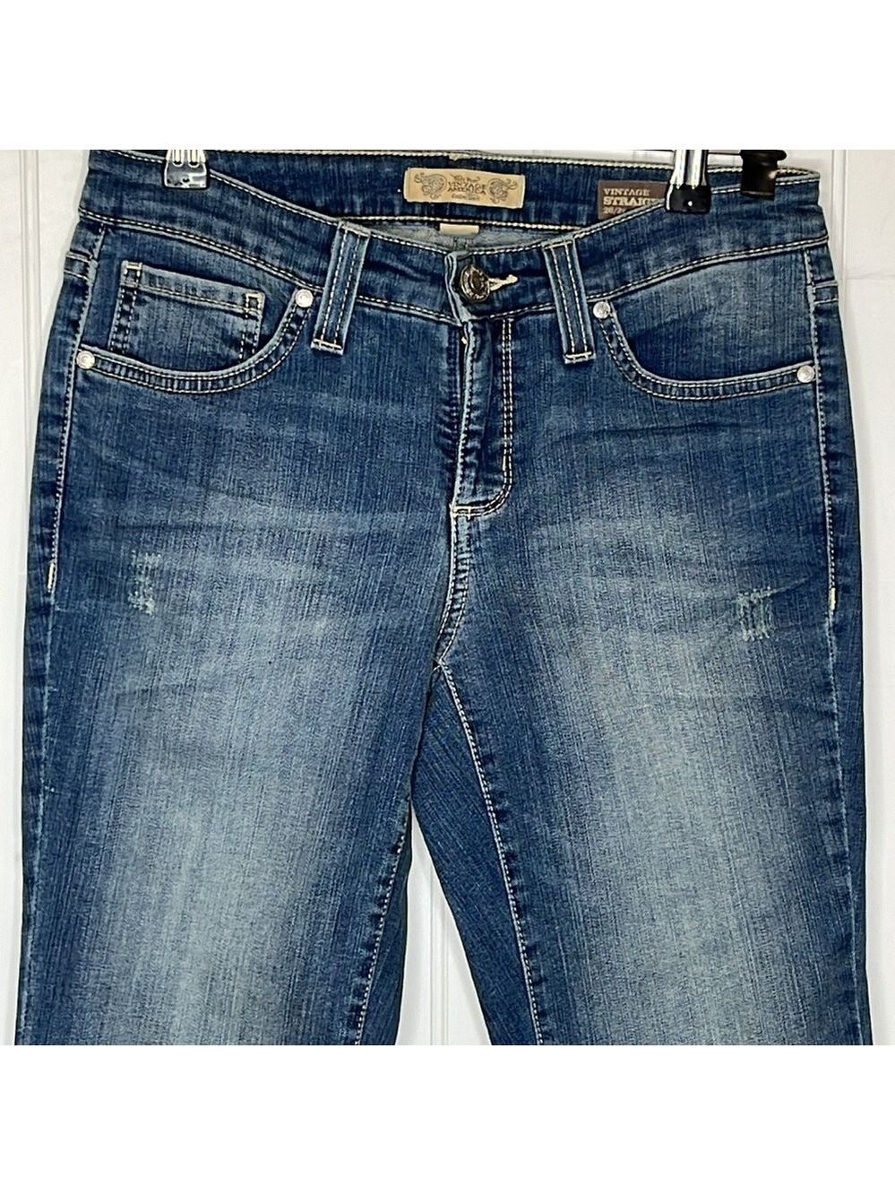 - Nine West  Vintage Straight Jeans Size 26x 33